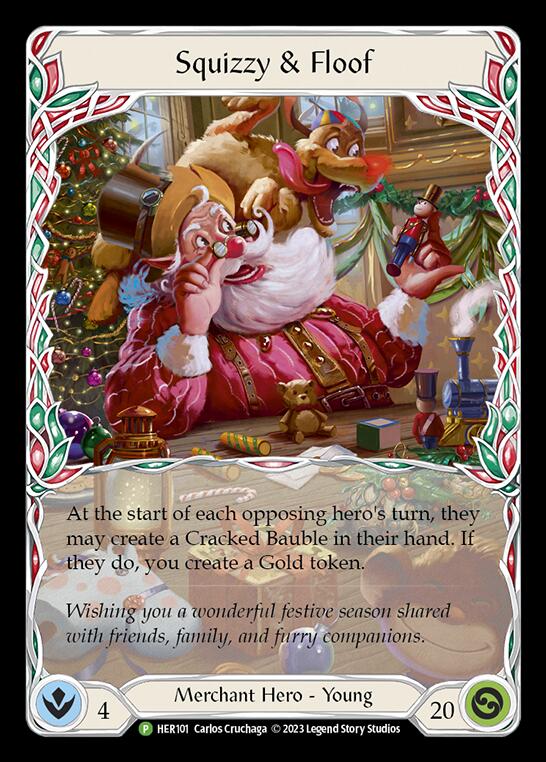 Squizzy & Floof [HER101] (Promo)  Rainbow Foil | Good Games Morley