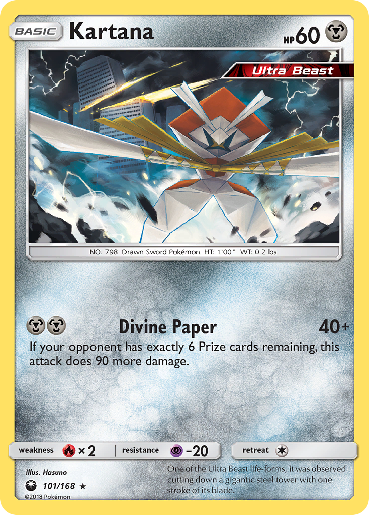 Kartana (101/168) [Sun & Moon: Celestial Storm] | Good Games Morley