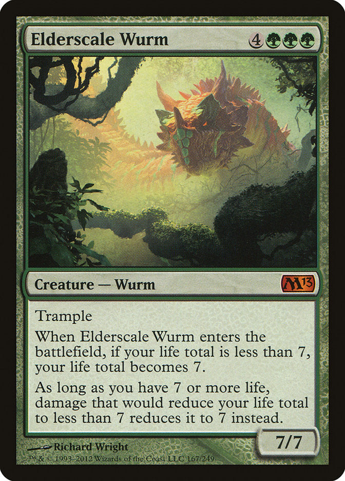 Elderscale Wurm 167/249 (Magic 2013 (M13))  | Good Games Morley