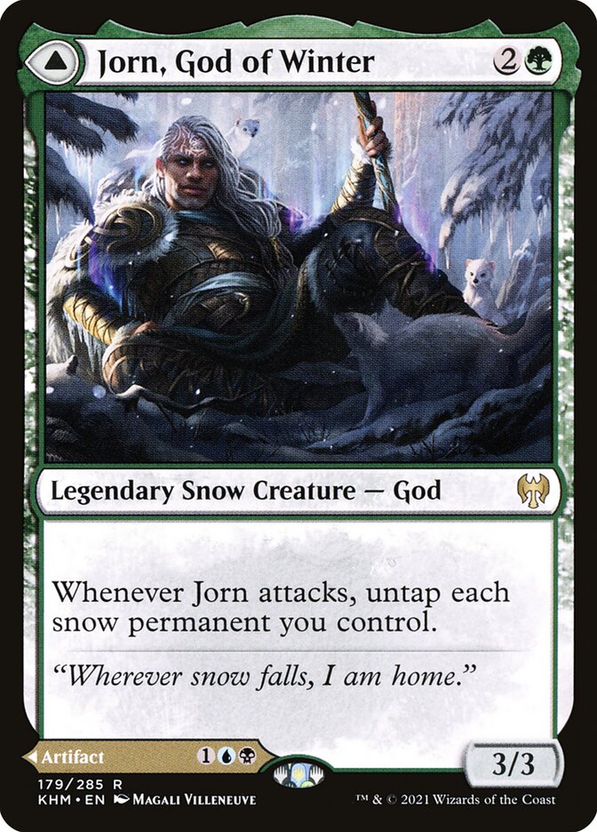 Jorn, God of Winter // Kaldring, the Rimestaff 179 (Kaldheim)  - Foil | Good Games Morley