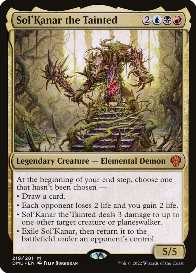 Sol'Kanar the Tainted 219/281 (Dominaria United)  - Foil | Good Games Morley