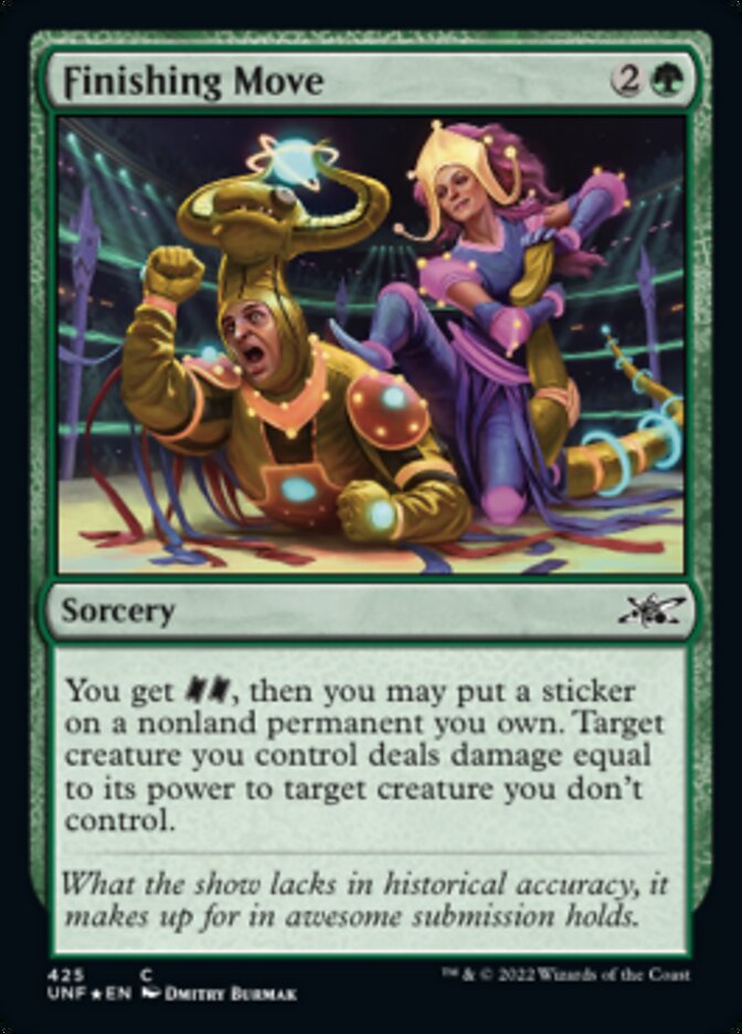 Finishing Move (Galaxy Foil) [Unfinity] | Good Games Morley