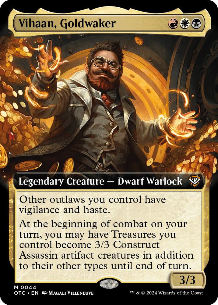 Vihaan, Goldwaker 44/342 (Commander: Outlaws of Thunder Junction)  - Foil | Good Games Morley