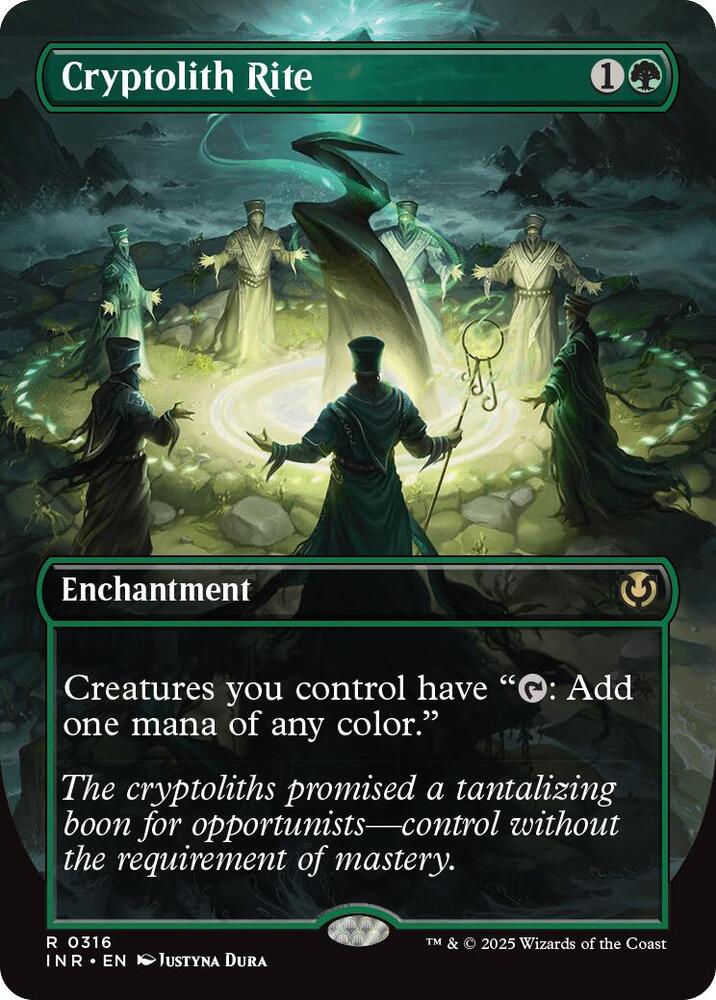 Cryptolith Rite 316 (Innistrad Remastered)  - Borderless Foil | Good Games Morley