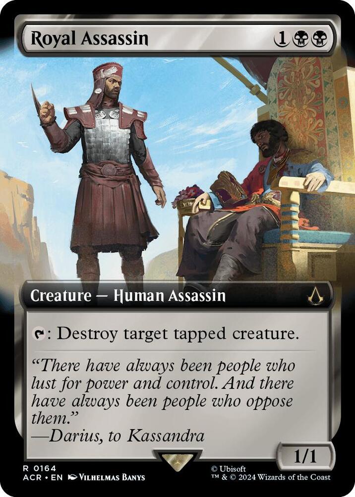 Royal Assassin 164 (Universes Beyond: Assassin's Creed)  - Extended Art | Good Games Morley