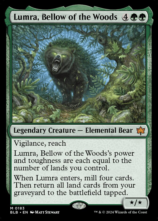 Lumra, Bellow of the Woods 183 (Bloomburrow)  | Good Games Morley