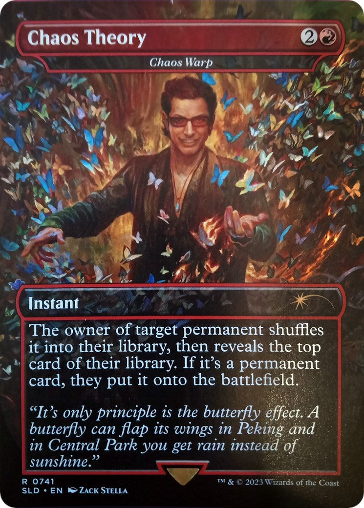 Chaos Theory - Chaos Warp (Rainbow Foil) [Secret Lair Drop Series] | Good Games Morley