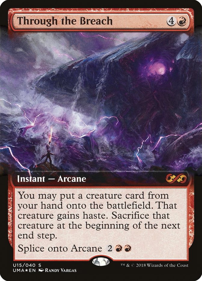 Through the Breach (Topper) [Ultimate Masters Box Topper] | Good Games Morley
