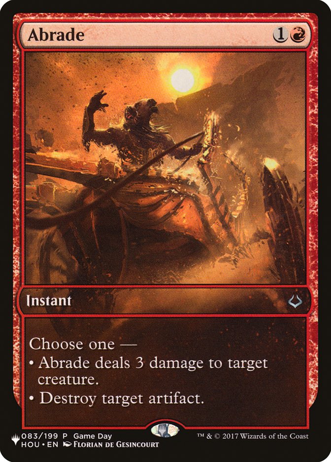 Abrade [The List] | Good Games Morley