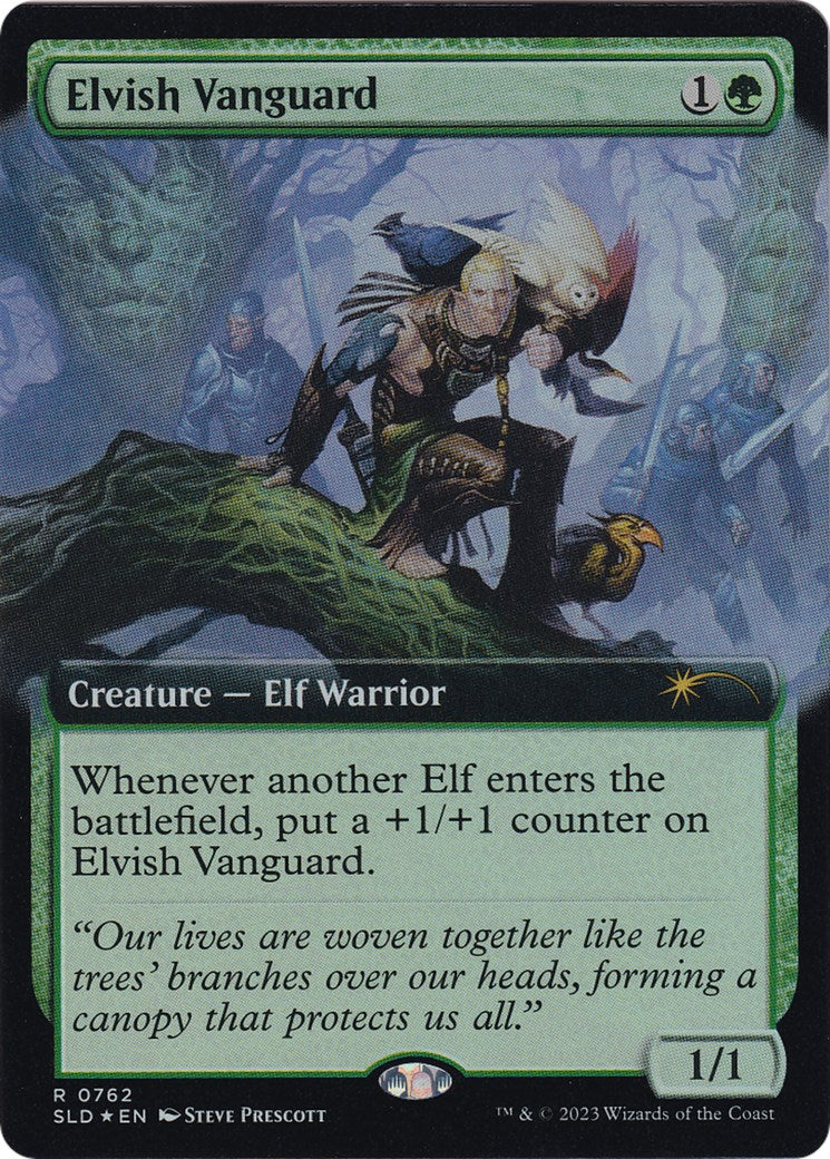 Elvish Vanguard (Extended Art) [Secret Lair Drop Series] | Good Games Morley