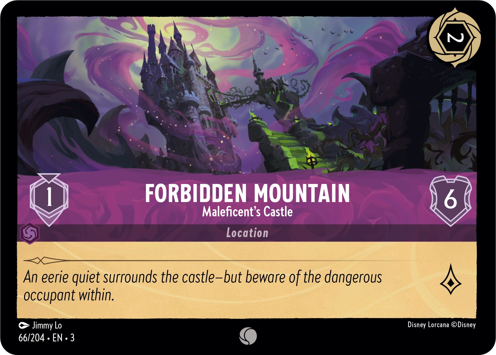Forbidden Mountain - Maleficent's Castle (66/204) [Into the Inklands] | Good Games Morley