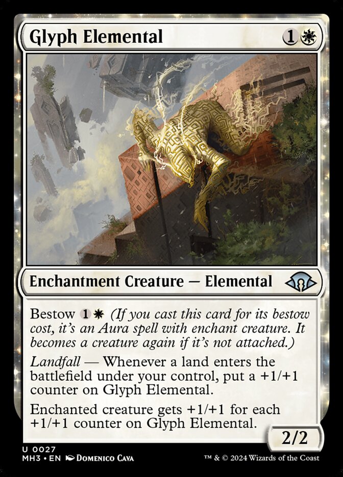 Glyph Elemental 27/319 (Modern Horizons 3)  | Good Games Morley