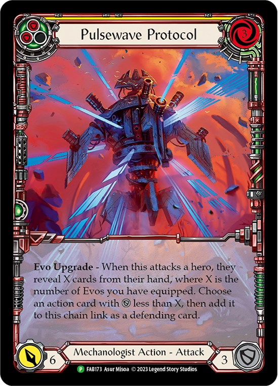 Pulsewave Protocol [FAB173] (Promo)  Rainbow Foil | Good Games Morley