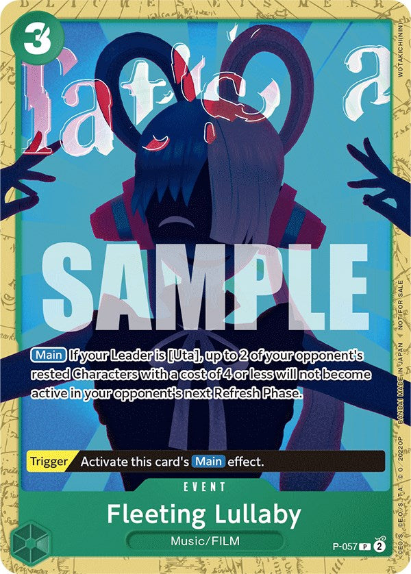 Fleeting Lullaby (Starter Deck 11: Uta Deck Battle) [One Piece Promotion Cards] | Good Games Morley