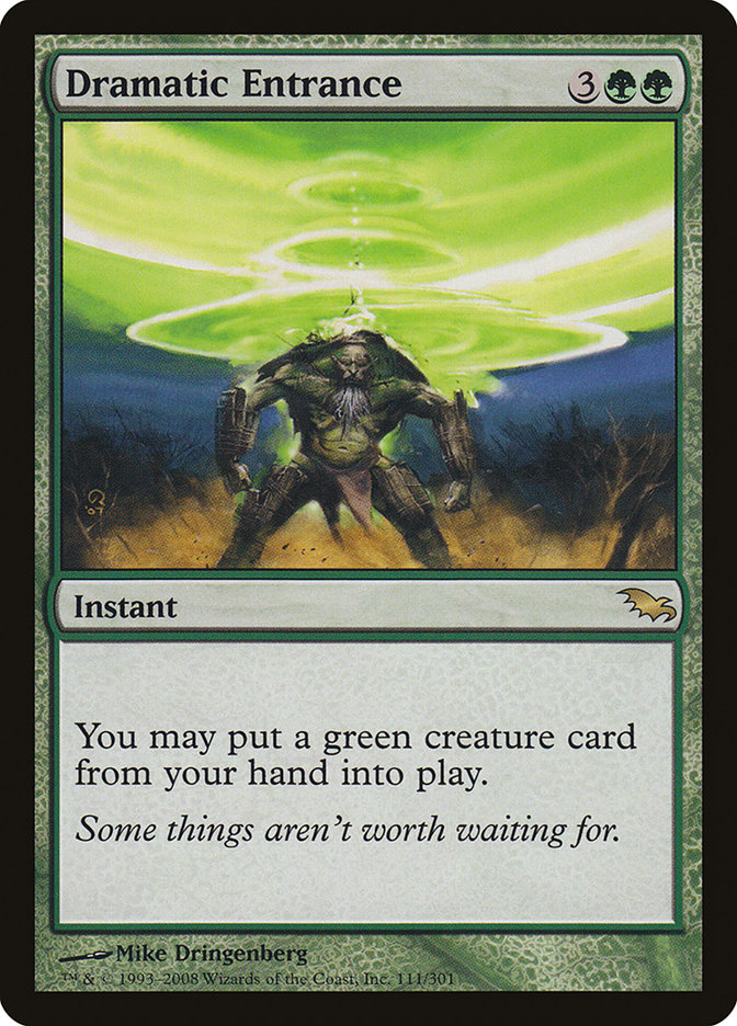Dramatic Entrance 111/301 (Shadowmoor)  - Foil | Good Games Morley