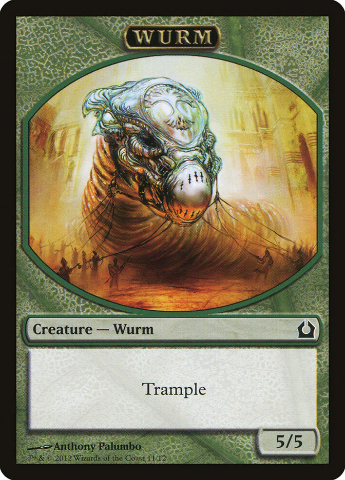 Wurm Token [Return to Ravnica Tokens] | Good Games Morley