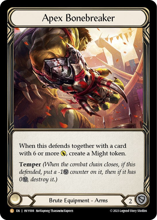 Apex Bonebreaker [HVY008] (Heavy Hitters)  Rainbow Foil | Good Games Morley