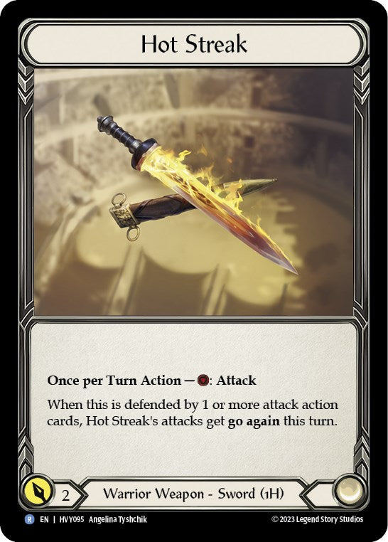 Hot Streak [HVY095] (Heavy Hitters)  Cold Foil | Good Games Morley