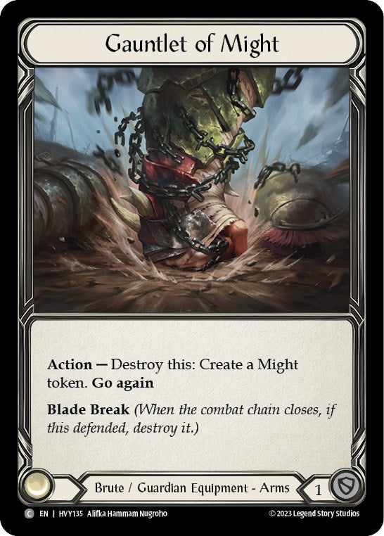 Gauntlet of Might [HVY135] (Heavy Hitters) | Good Games Morley