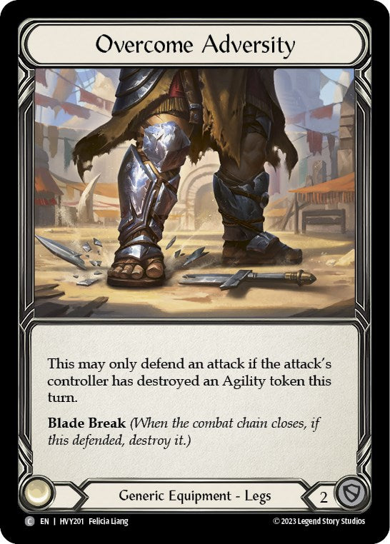 Overcome Adversity [HVY201] (Heavy Hitters)  Cold Foil | Good Games Morley
