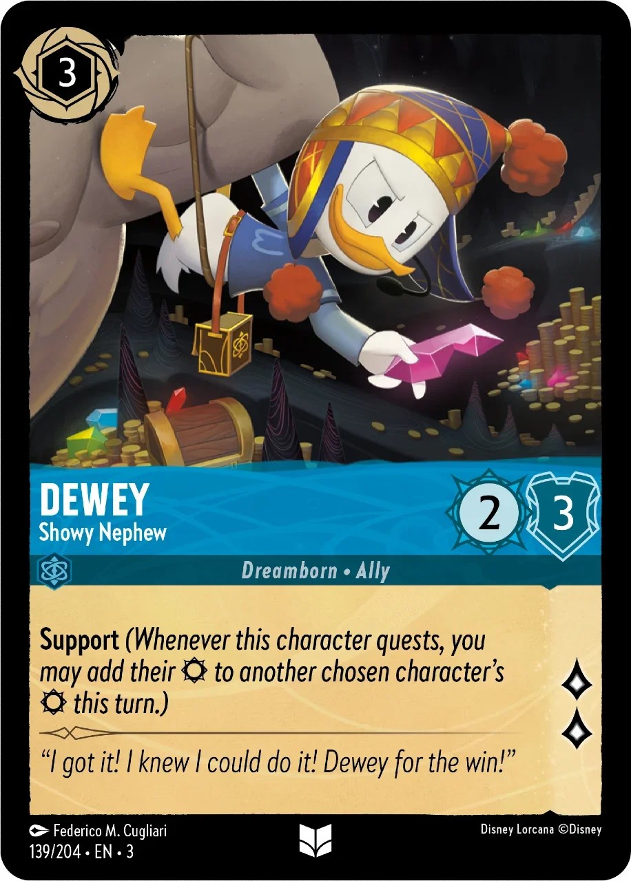 Dewey - Showy Nephew (139/204) [Into the Inklands] | Good Games Morley