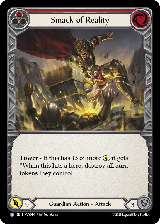 Smack of Reality [HVY064] (Heavy Hitters)  Rainbow Foil | Good Games Morley