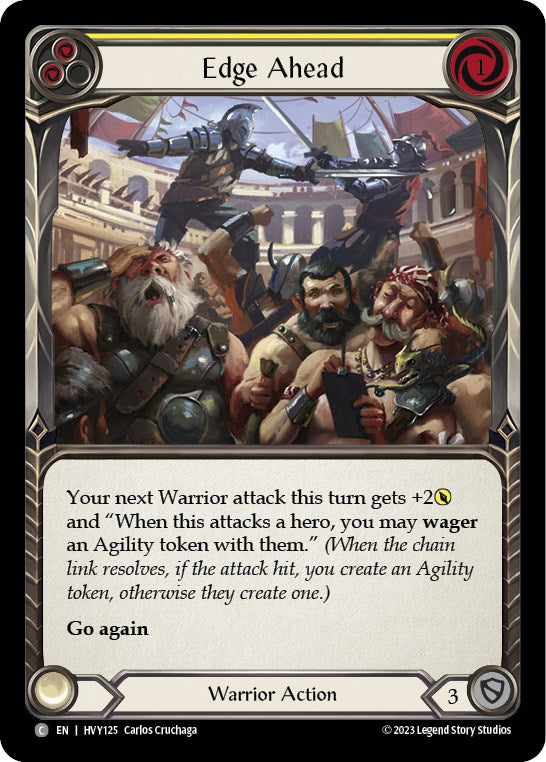 Edge Ahead (Yellow) [HVY125] (Heavy Hitters) | Good Games Morley