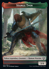 Bird (002) // Stangg Twin Double-Sided Token [Dominaria United Tokens] | Good Games Morley