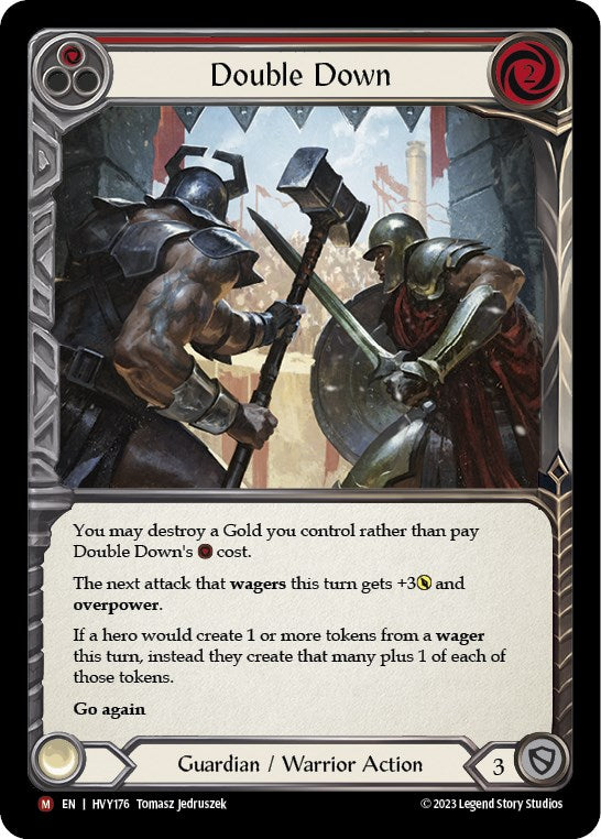Double Down [HVY176] (Heavy Hitters)  Rainbow Foil | Good Games Morley
