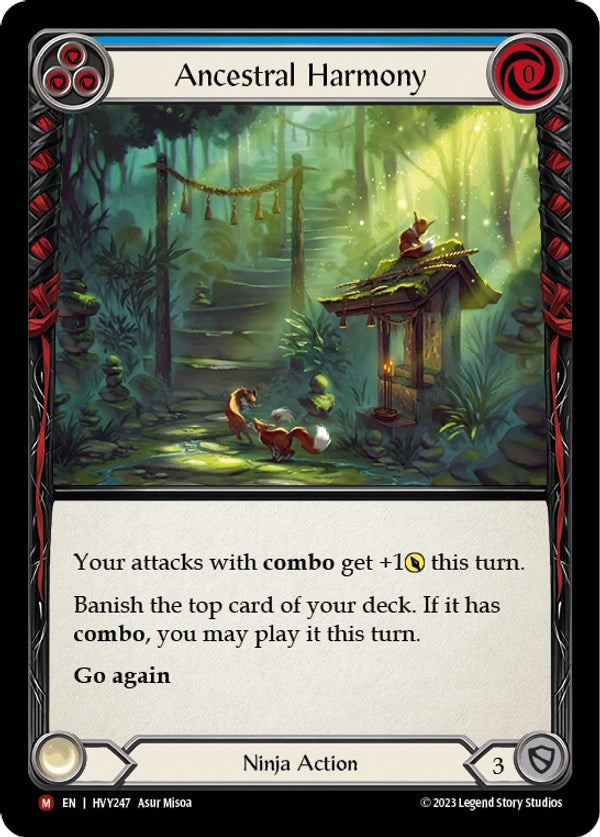 Ancestral Harmony [HVY247] (Heavy Hitters)  Rainbow Foil | Good Games Morley