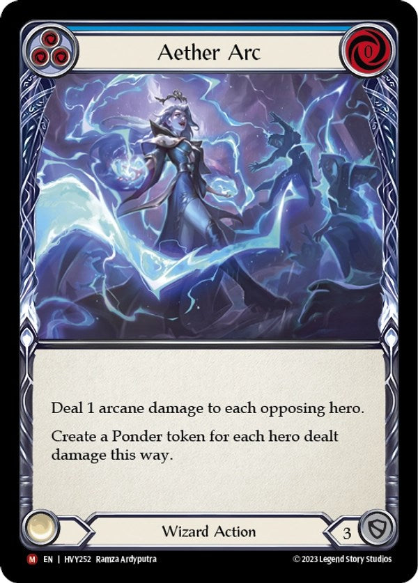 Aether Arc [HVY252] (Heavy Hitters)  Rainbow Foil | Good Games Morley