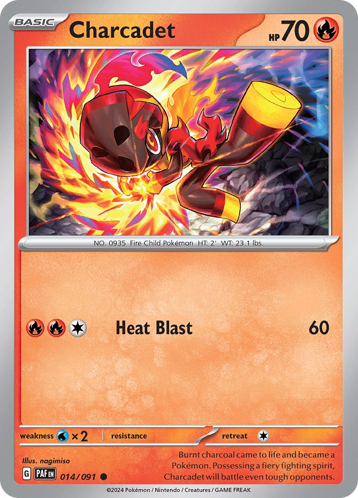 Charcadet (014/091) [Scarlet & Violet: Paldean Fates] | Good Games Morley
