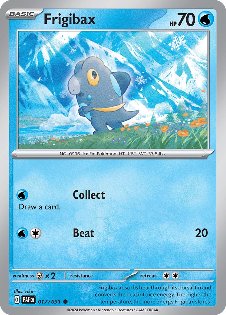 Frigibax (017/091) [Scarlet & Violet: Paldean Fates] | Good Games Morley