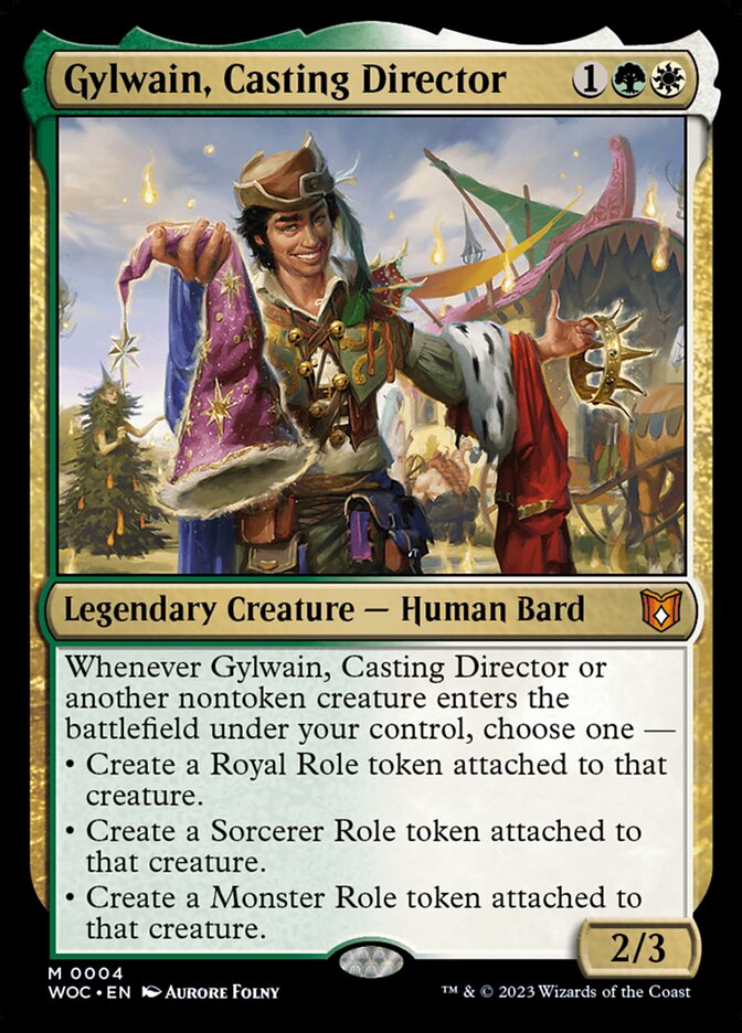 Gylwain, Casting Director 4 (Commander: Wilds of Eldraine)  | Good Games Morley