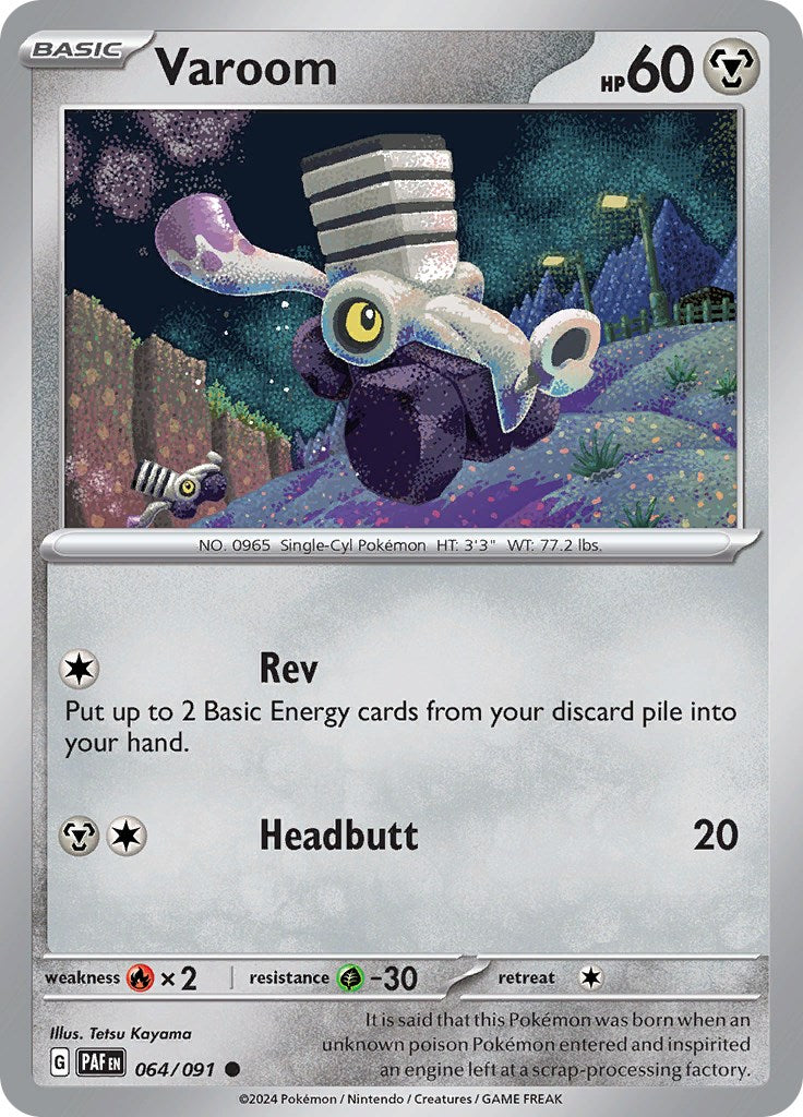 Varoom (064/091) [Scarlet & Violet: Paldean Fates] | Good Games Morley