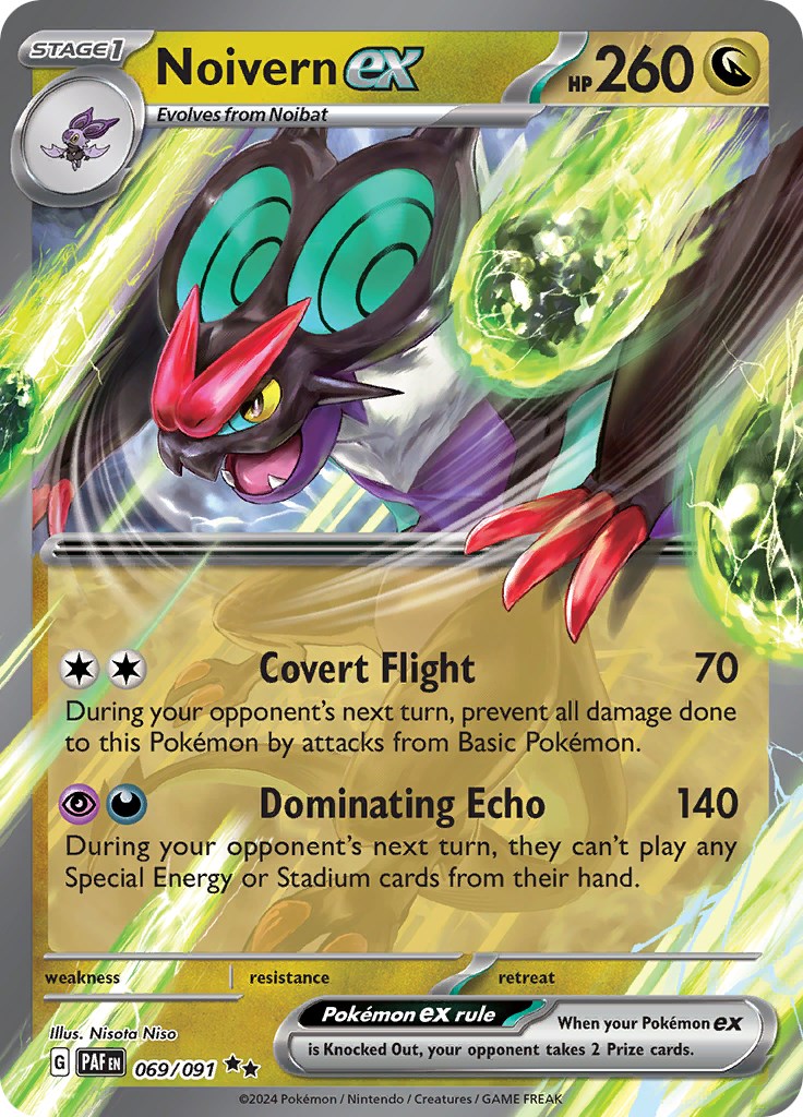 Noivern ex (069/091) [Scarlet & Violet: Paldean Fates] | Good Games Morley