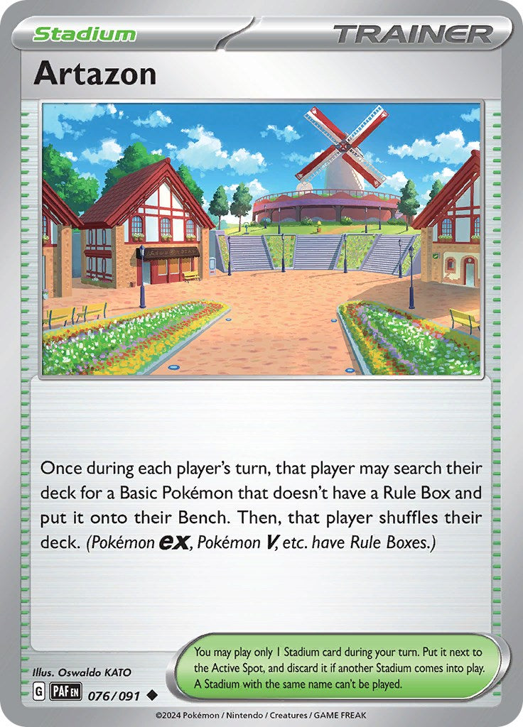 Artazon (076/091) [Scarlet & Violet: Paldean Fates] | Good Games Morley