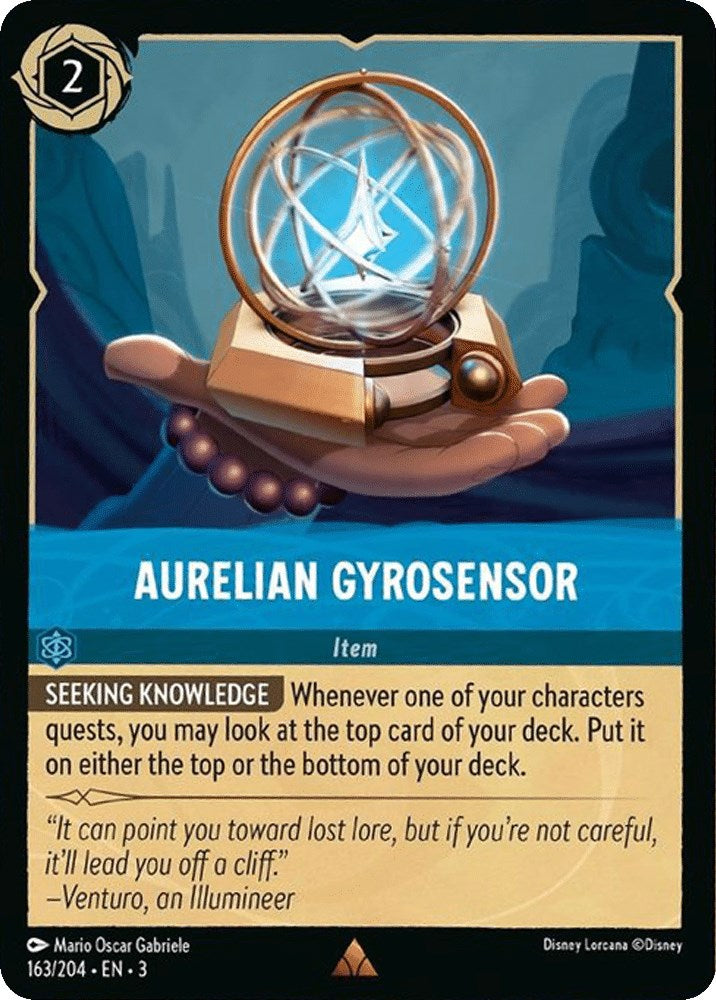 Aurelian Gyrosensor (163/204) [Into the Inklands] | Good Games Morley