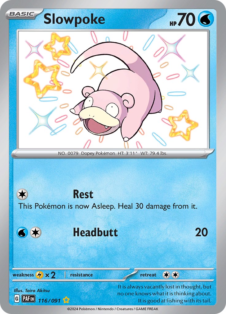 Slowpoke (116/091) [Scarlet & Violet: Paldean Fates] | Good Games Morley