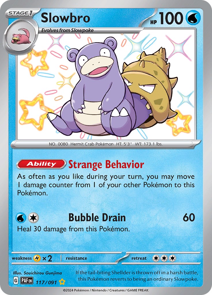 Slowbro (117/091) [Scarlet & Violet: Paldean Fates] | Good Games Morley