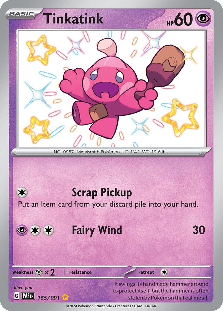 Tinkatink (165/091) [Scarlet & Violet: Paldean Fates] | Good Games Morley