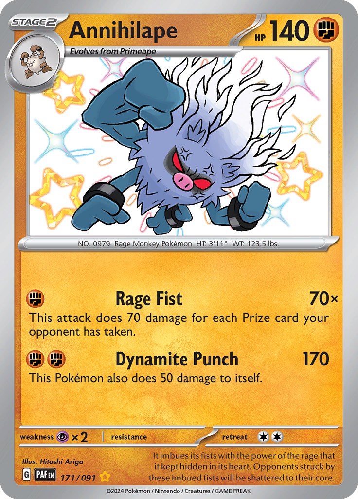 Annihilape (171/091) [Scarlet & Violet: Paldean Fates] | Good Games Morley
