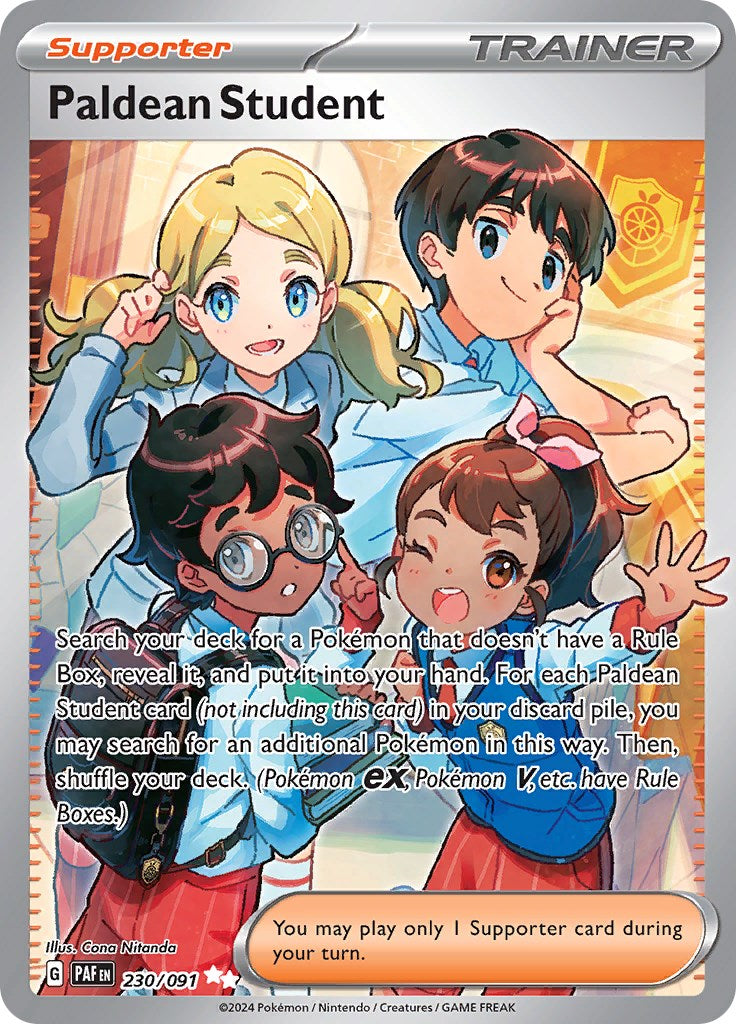 Paldean Student (230/091) [Scarlet & Violet: Paldean Fates] | Good Games Morley