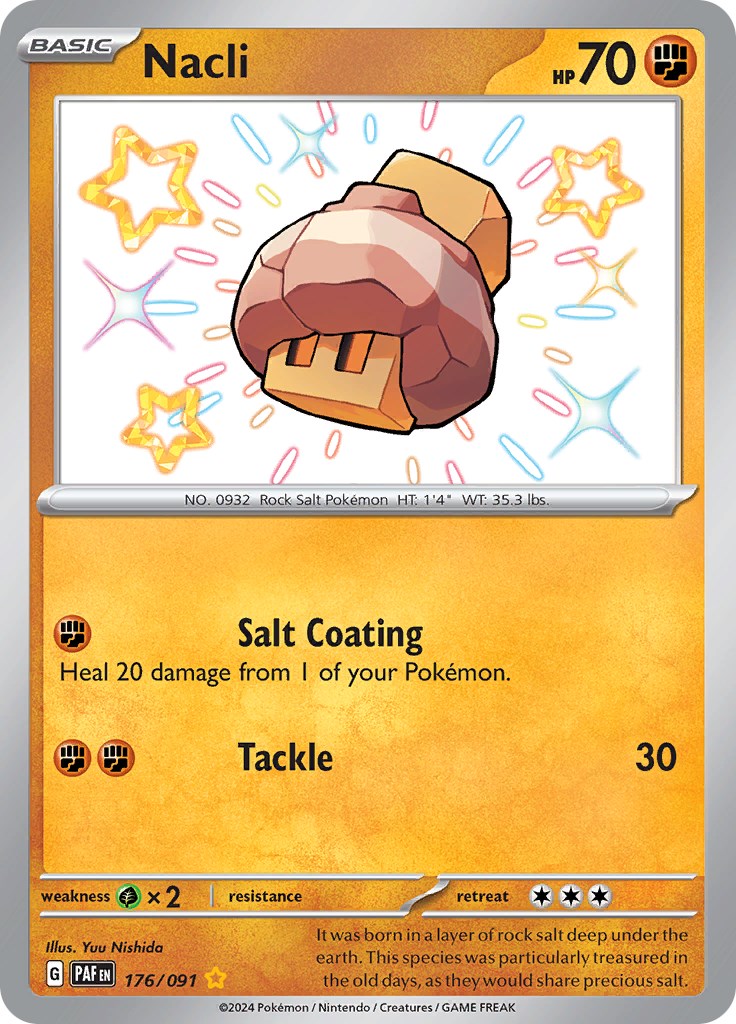 Nacli (176/091) [Scarlet & Violet: Paldean Fates] | Good Games Morley