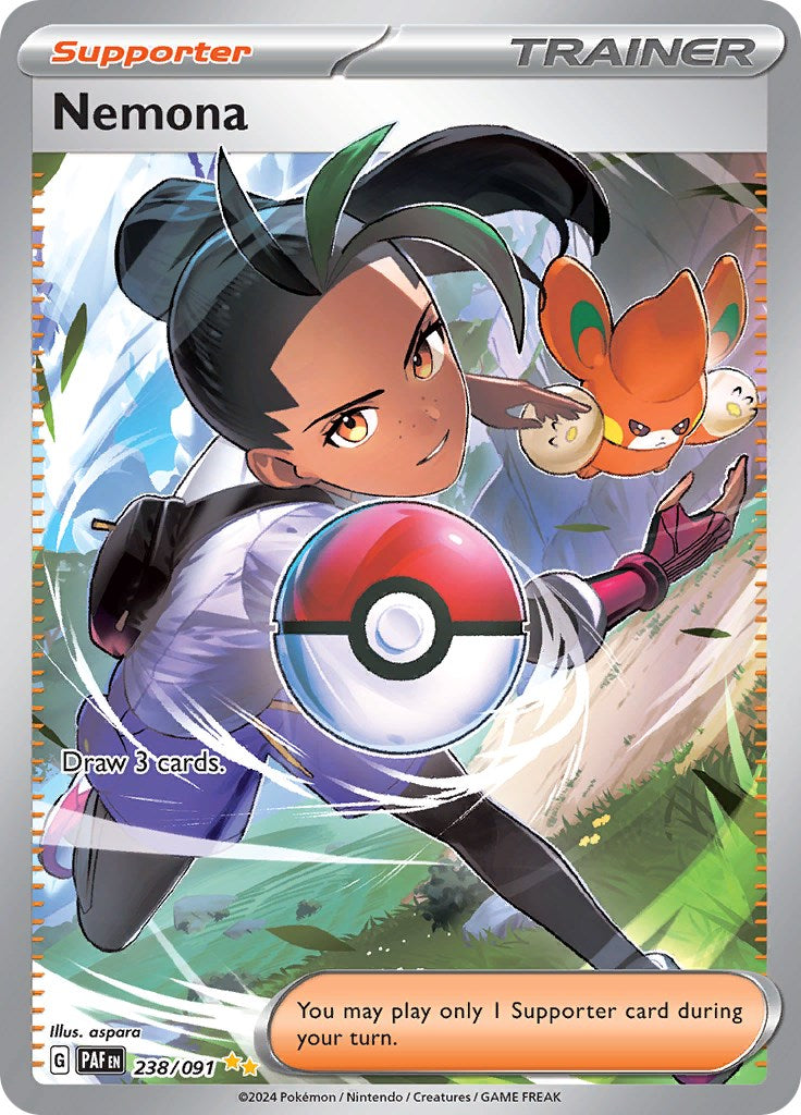 Nemona (238/091) [Scarlet & Violet: Paldean Fates] | Good Games Morley