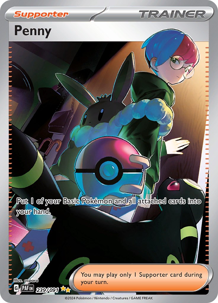 Penny (239/091) [Scarlet & Violet: Paldean Fates] | Good Games Morley