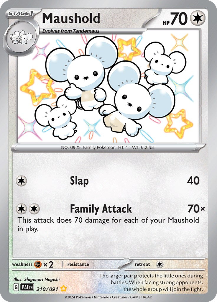 Maushold (210/091) [Scarlet & Violet: Paldean Fates] | Good Games Morley