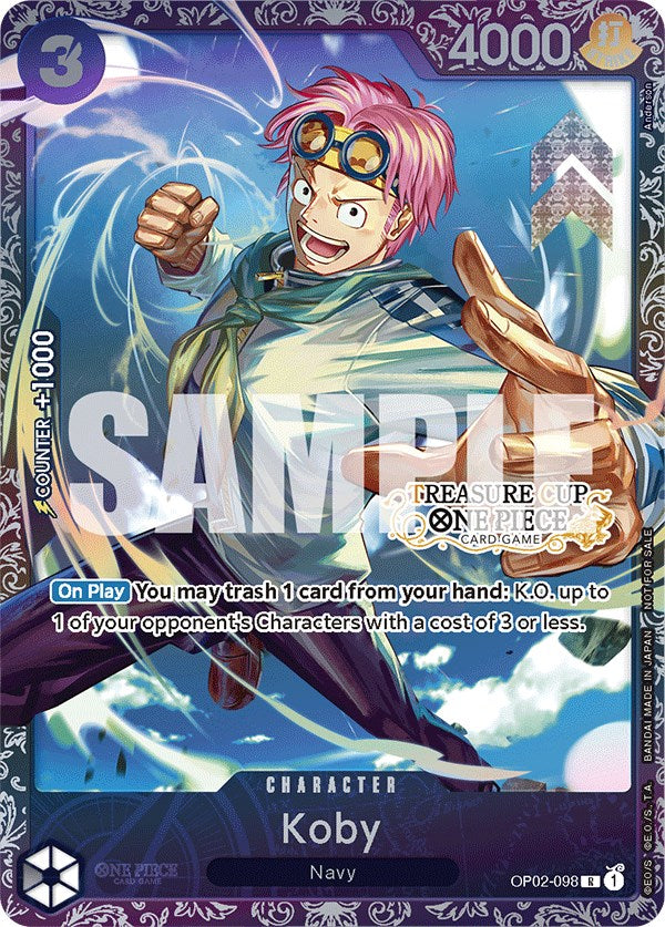 Koby (Treasure Cup) [One Piece Promotion Cards] | Good Games Morley