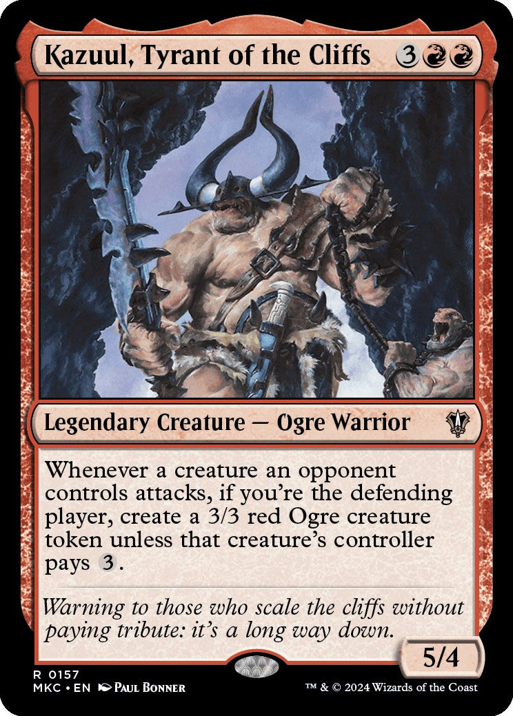 Kazuul, Tyrant of the Cliffs [Murders at Karlov Manor Commander] | Good Games Morley