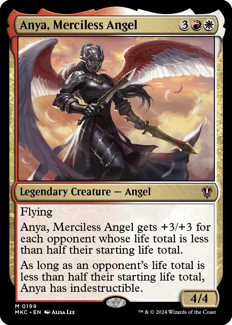 Anya, Merciless Angel [Murders at Karlov Manor Commander] | Good Games Morley